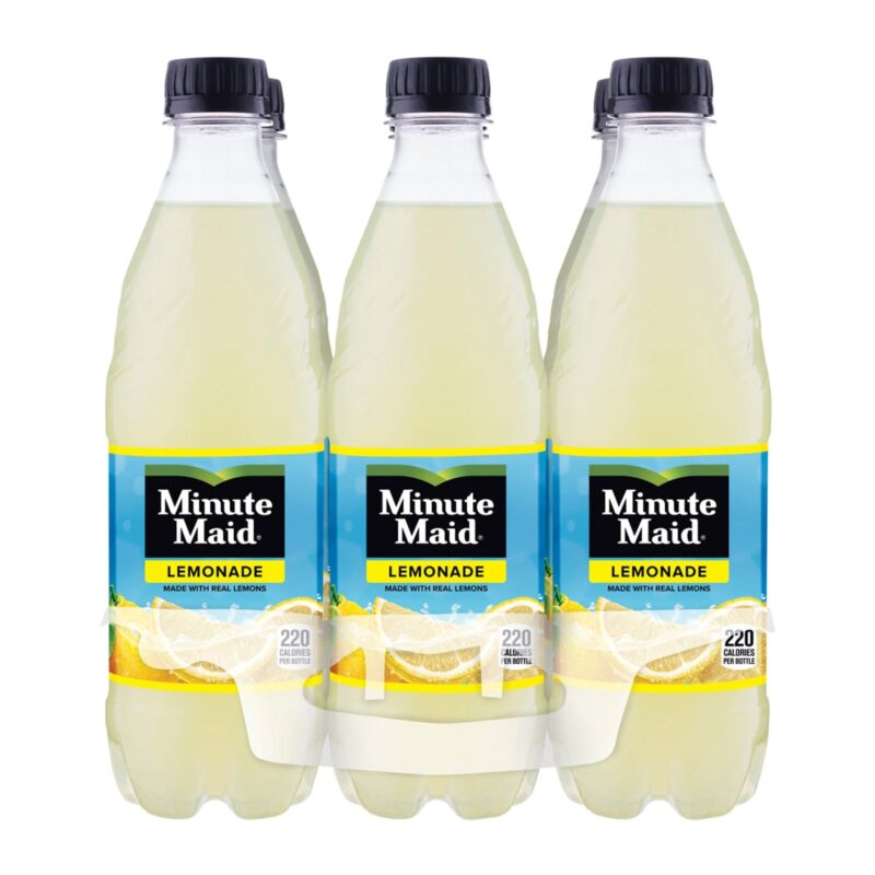 Minute Maid Lemonade Fruit, 16.9 Fl Oz, 6 Bottle - Image 3