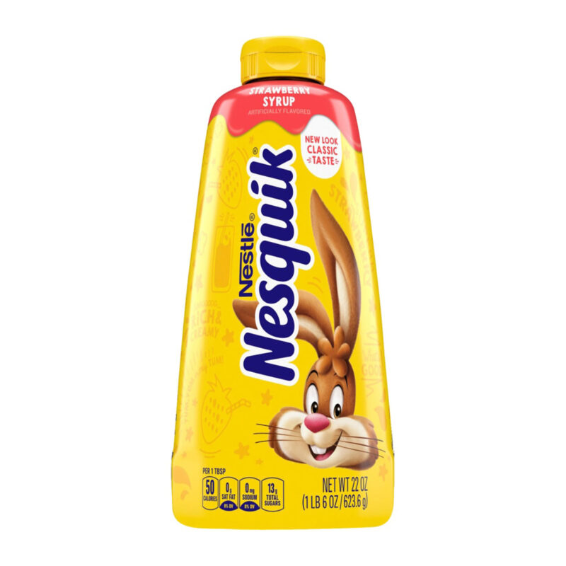 Nesquik Strawberry Flavored Syrup, 22 Oz - Image 5