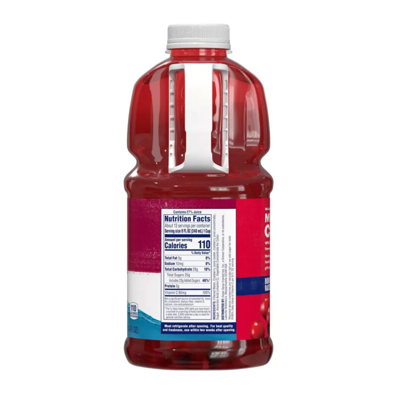 Ocean Spray Cranberry Juice, 101.4 fl oz Bottle - Image 2