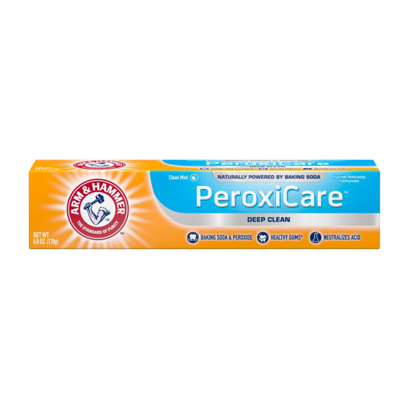 Arm & Hammer Toothpaste, Fluoride Anticavity, Deep Clean, Clean Mint, 6.0 oz (170 g) - Image 4