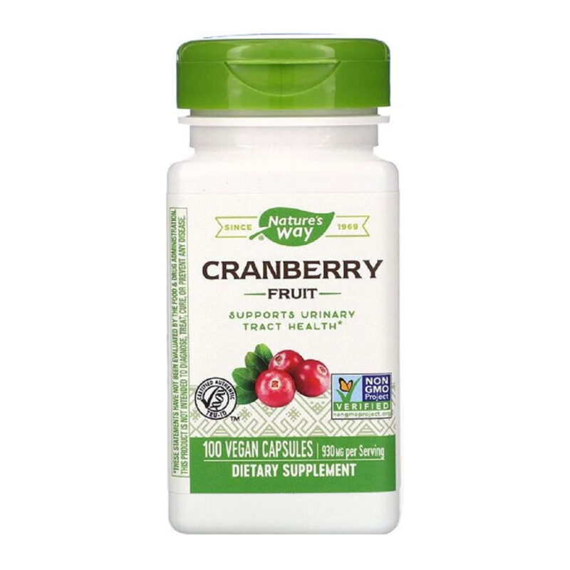 Nature's Way Cranberry Fruit, 465 Mg, 100 Cap - Image 5