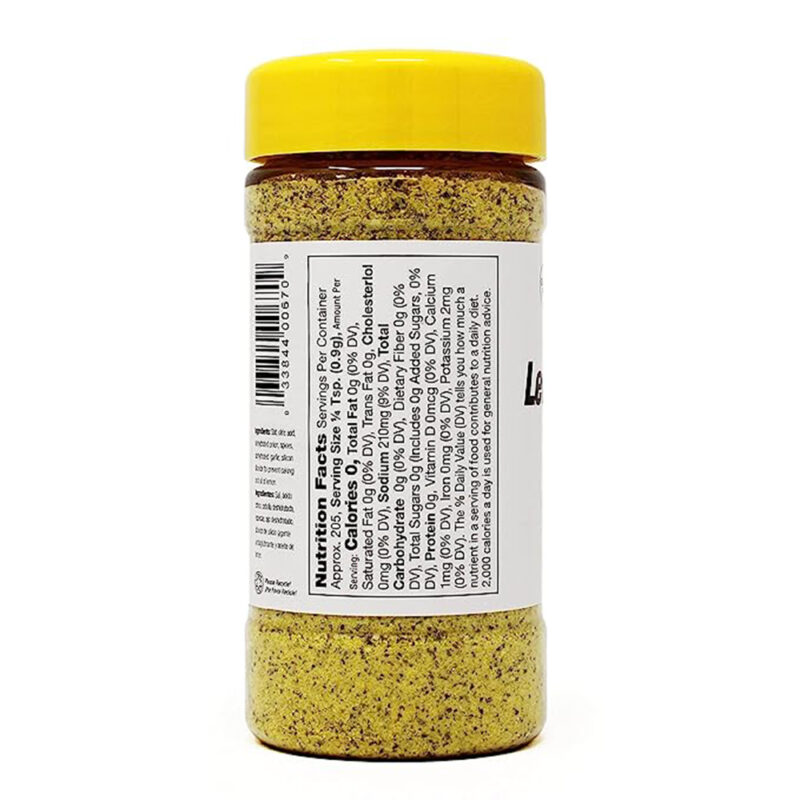 Lemon Pepper 6.5 Oz - Image 2