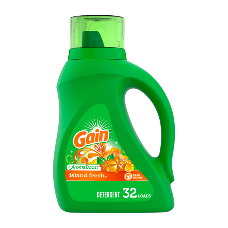 Gain Liquid Laundry Detergent, Island Fresh, 32 Loads, 46 Oz - Image 5