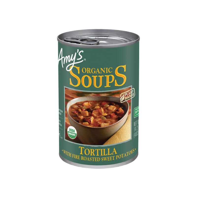 Amy's Organic Plant Based Gluten Free Tortilla Soup, 14.2 Oz - Image 4