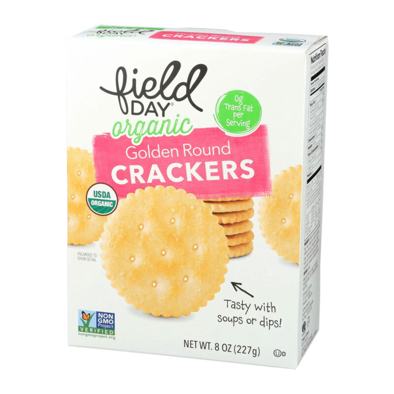 Field Day Organic Golden Round Cracker, 8 Oz - Image 5