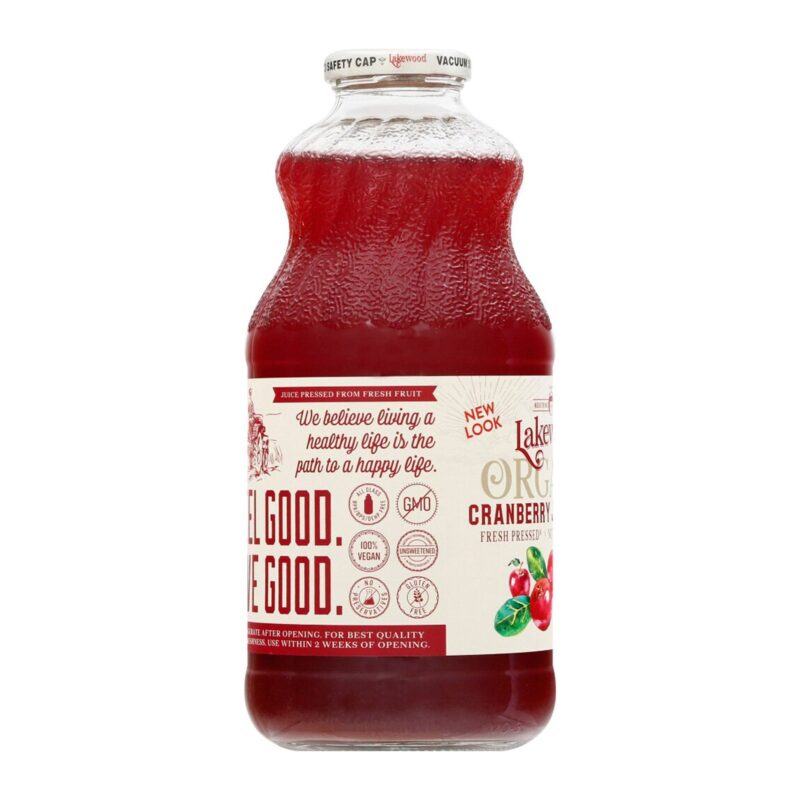 Lakewood Organic Cranberry Blend Juice, 32 Fl Oz - Image 2