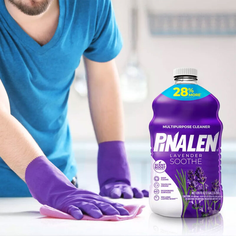 Pinalen Multipurpose Cleaner, Lavender, 128 Fl Oz (3.785 l) - Image 3