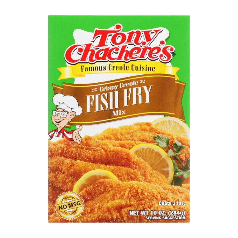 Tony Chachere's Crispy Creole Fish Fry Mix, 10 Oz - Image 6