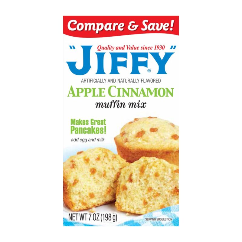 Jiffy Muffin Mix, Apple Cinnamon, 7 Oz - Image 6