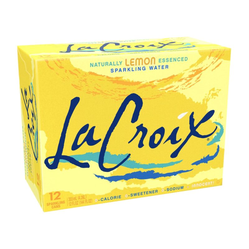 La Croix Sparkling Water Lemon 12 pk  - 12 Fl Oz - Image 3