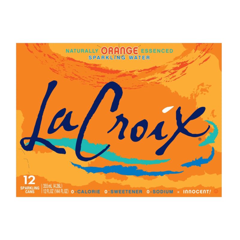 LaCroix Orange Sparkling Water - 12pk/12 fl oz Cans - Image 4