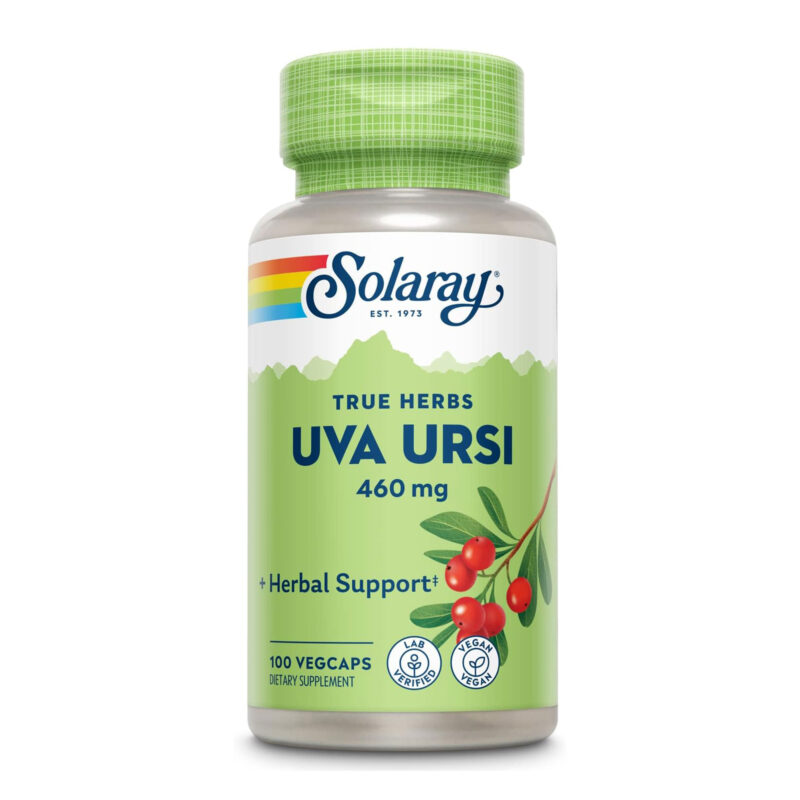 Solaray Uva Ursi, 460 mg, 100 VegCaps