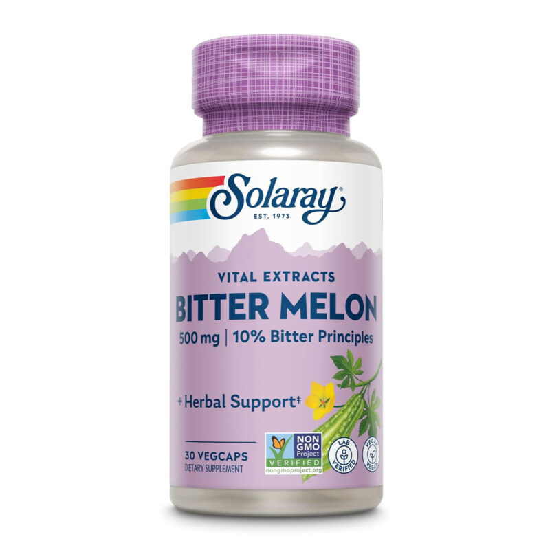 Solaray, Bitter Melon Extract 500 mg, 30 VegCaps