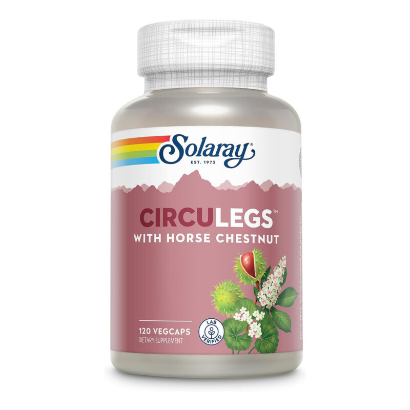 Solaray CircuLegs Circulation Support, 120 Veg Caps