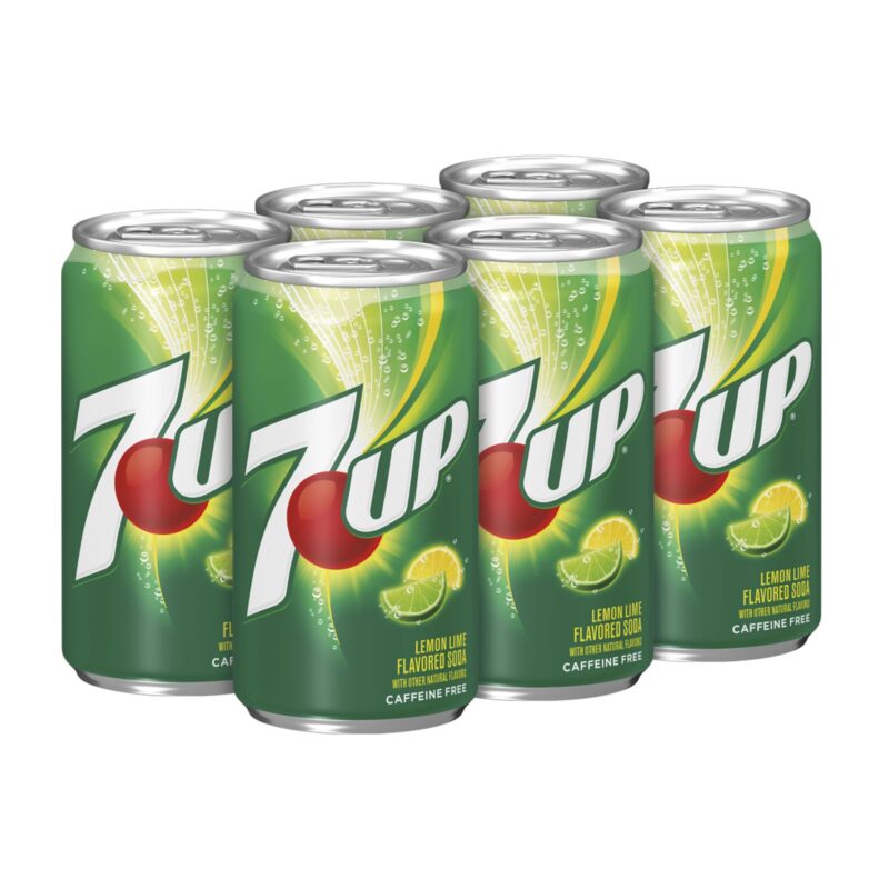 7 Up Lemon Lime Soda - 6pk/7.5 fl oz Cans - Image 3