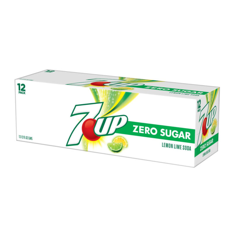 7 Up Diet Soda Lemon Lime - 12 Pk 12 Fl Oz - Image 2