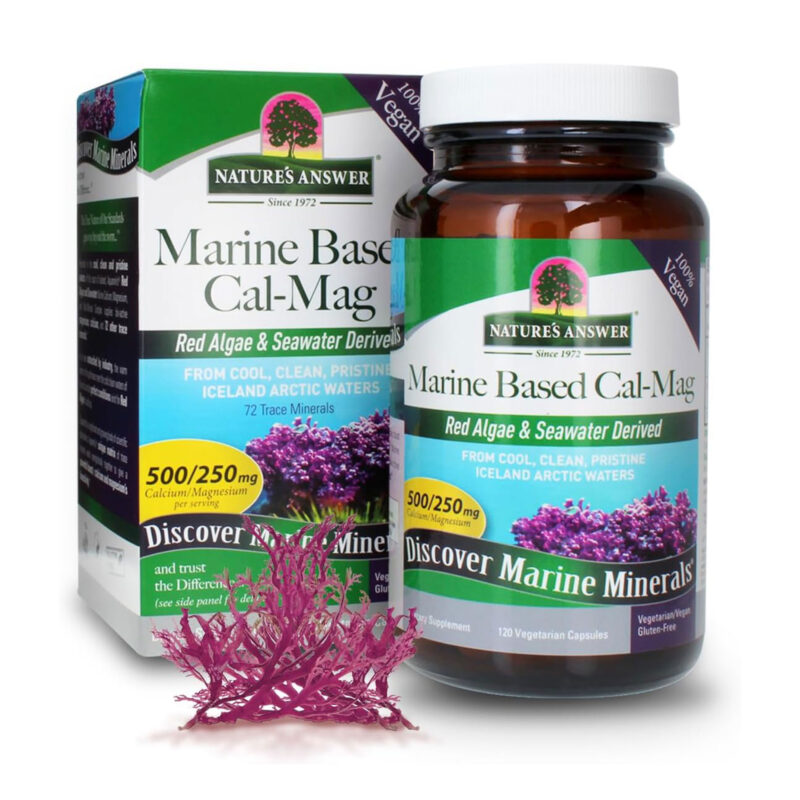 Nature's Answer Marine Based Cal - Mag 500 mg 120 ct