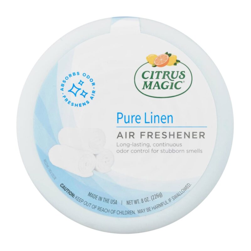 Citrus Magic Solid Air Freshener, Pure Linen, 8 oz (226 g) - Image 3