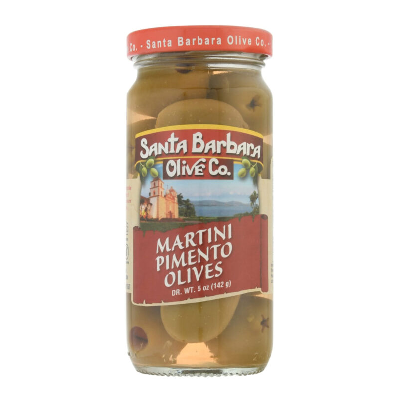 Santa Barbara Olive Co. Pimento Martini Olives, 5 Oz - Image 6