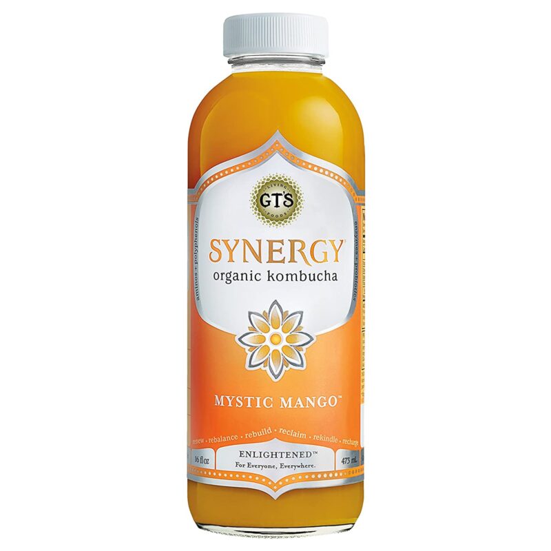 Synergy Mystic Mango Org Kombucha - Image 3