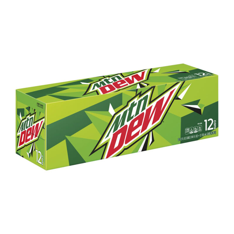 Mountain Dew Soda 12 Oz Cans - 12 Pk - Image 2