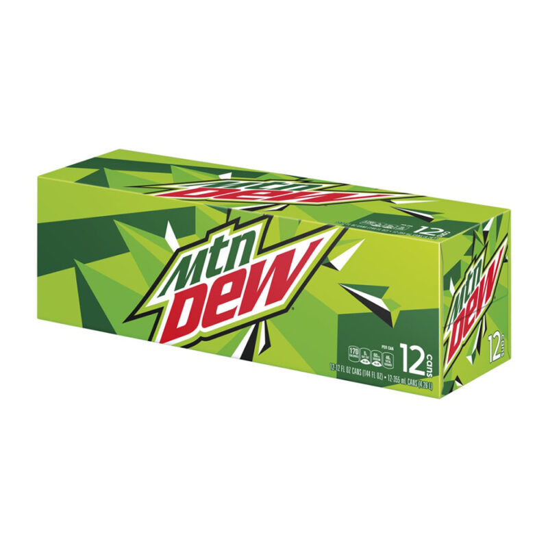 Mountain Dew Soda 12 Oz Cans - 12 Pk - Image 3