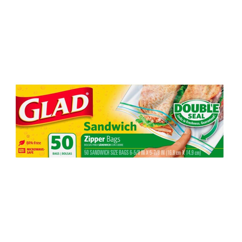 Gladlock Sandwch Bag - 50 ct - Image 5