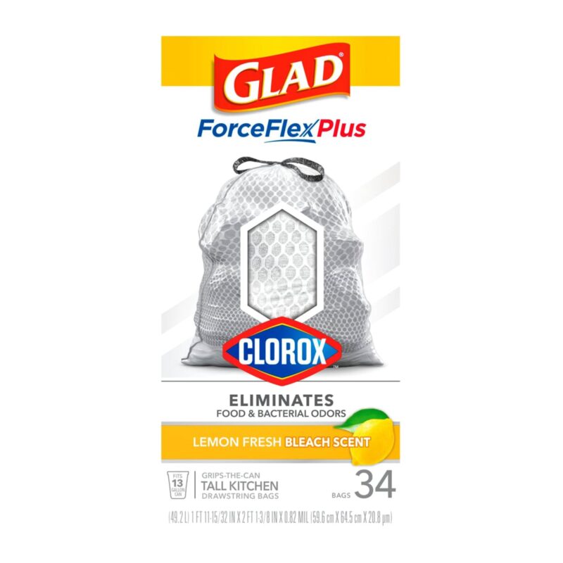 Clorox Lemon Tall Kitchen 34 Bags - Image 5