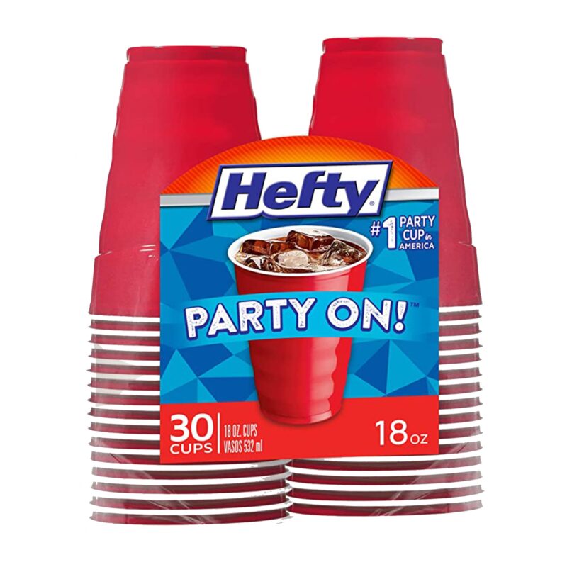 Hefty 18 oz. Red Cups, 30 cups - Image 3