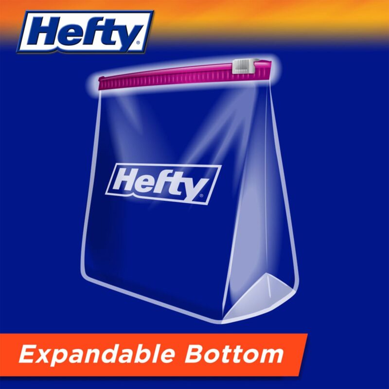 Hefty Gallon Storage Slider Bags - 1 - Image 3