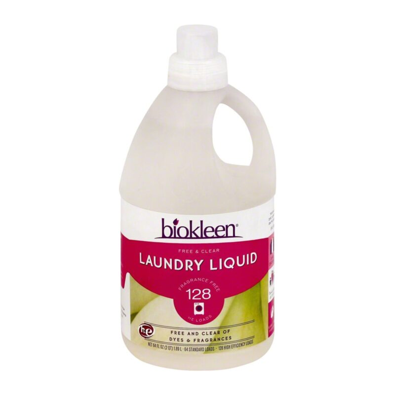 Biokleen Laundry Liquid Free & Clear - 64Oz - Image 3