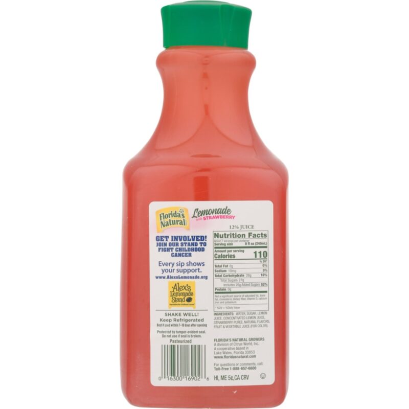 Florida's Natural Lemonade with Strawberry - Image 4