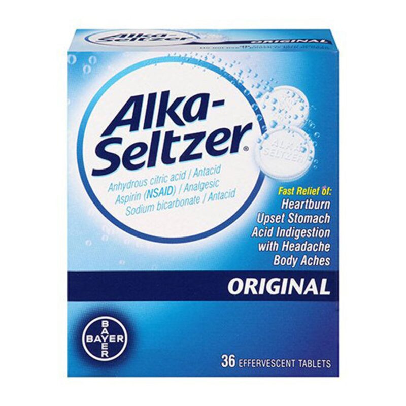 Alka-Seltzer Antacid, Original, Effervescent Tablets, 36 tablets - Image 3