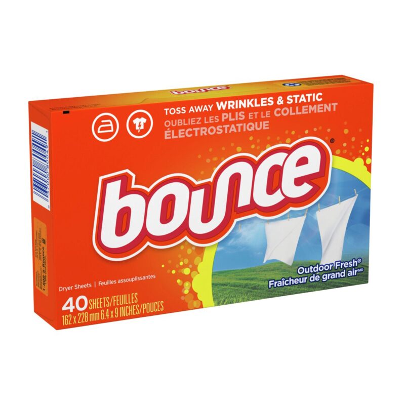 Bounce Dryer Sheets, Outdoor Fresh, 40 sheets - Image 2