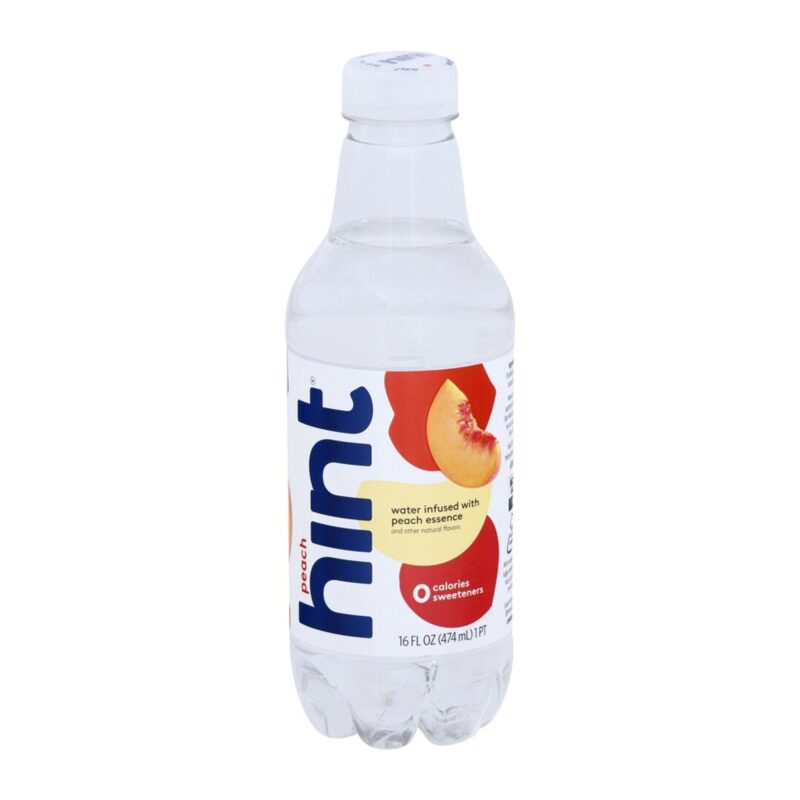 Hint Infused Water, Peach, 16 Fl Oz - Image 4