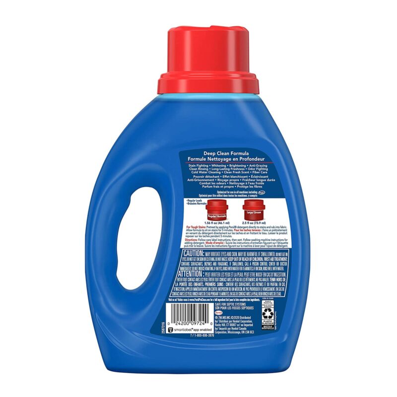 Persil Laundry Detergent, Power Liquid, Original, 50 fl oz (1 qt 18 fl oz) 1.47 l - Image 2