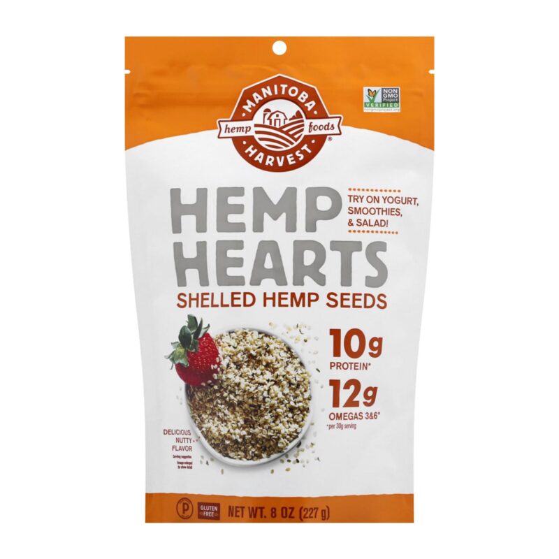 Manitoba Harvest Hemp Seeds, Shelled, Hemp Hearts, 8 oz (227 g) - Image 4