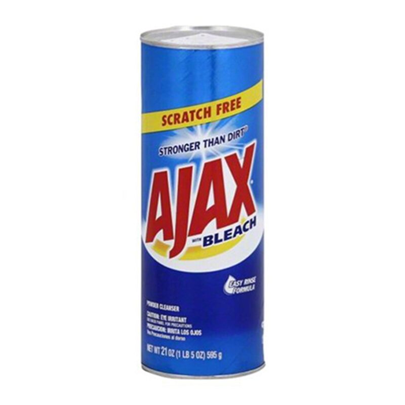 Ajax Powder Cleanser, with Bleach, 21 oz (1 lb 5 oz) 595 g - Image 3