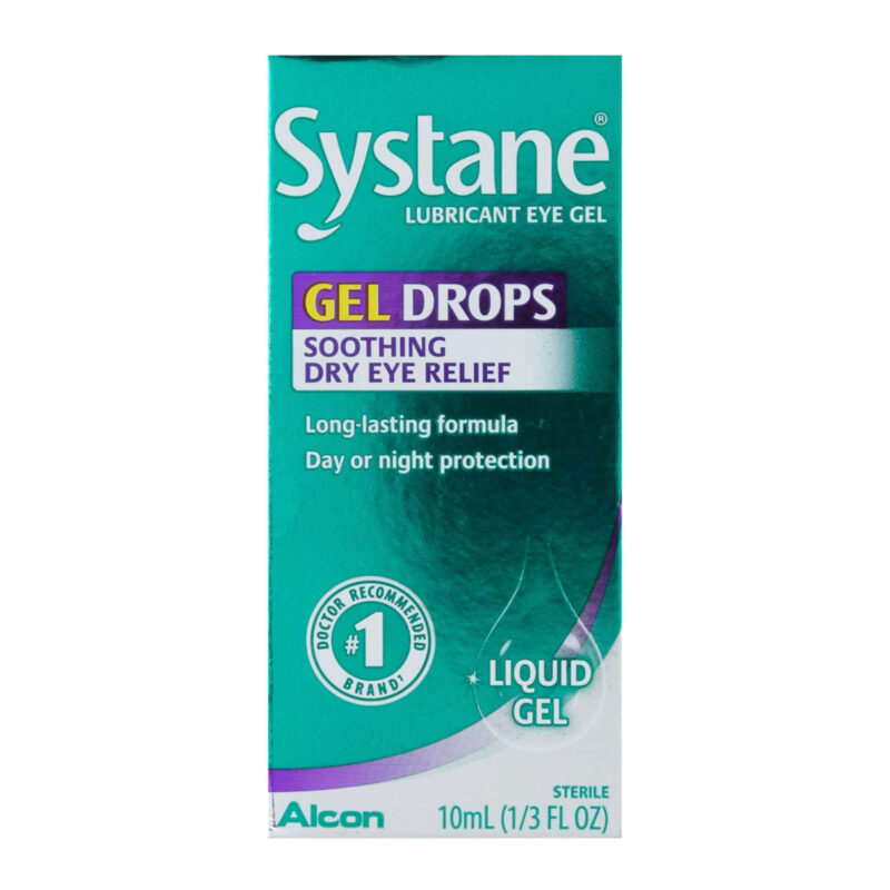 Systane Eye Gel, Lubricant, Gel Drops, 0.33 fl oz (10 ml) - Image 3