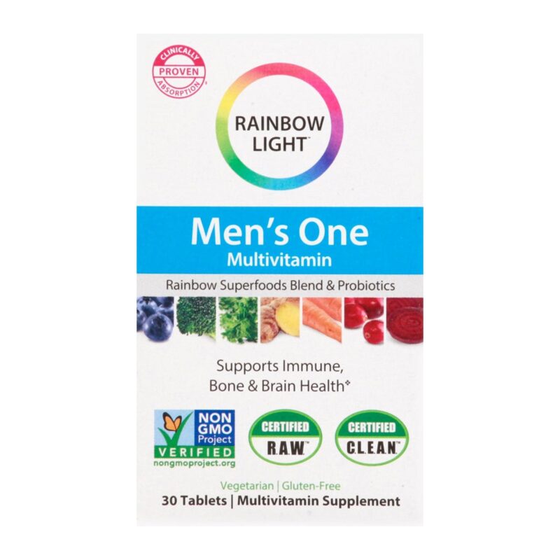 Rainbow Light Men's One Multivitamin - 30 Ct