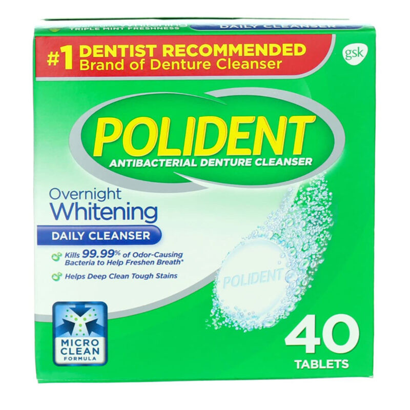 Polident Overnight  - 40ct - Image 5