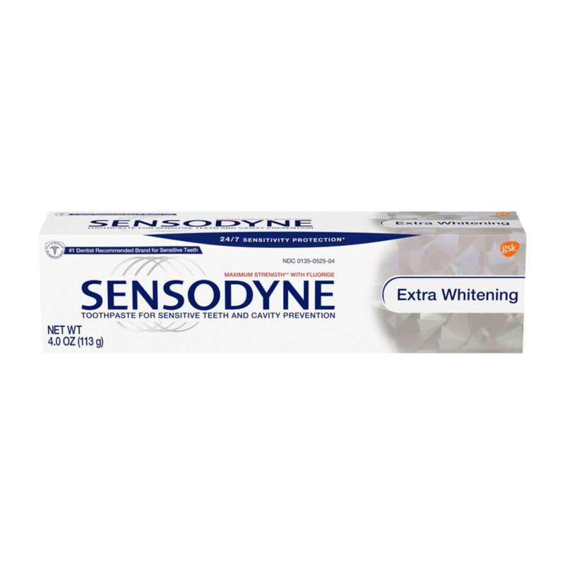 Sensodyne Extra Whitening Sensitive Teeth Whitening Toothpaste - 4 Ounces, 4.0 oz (113 g) - Image 3