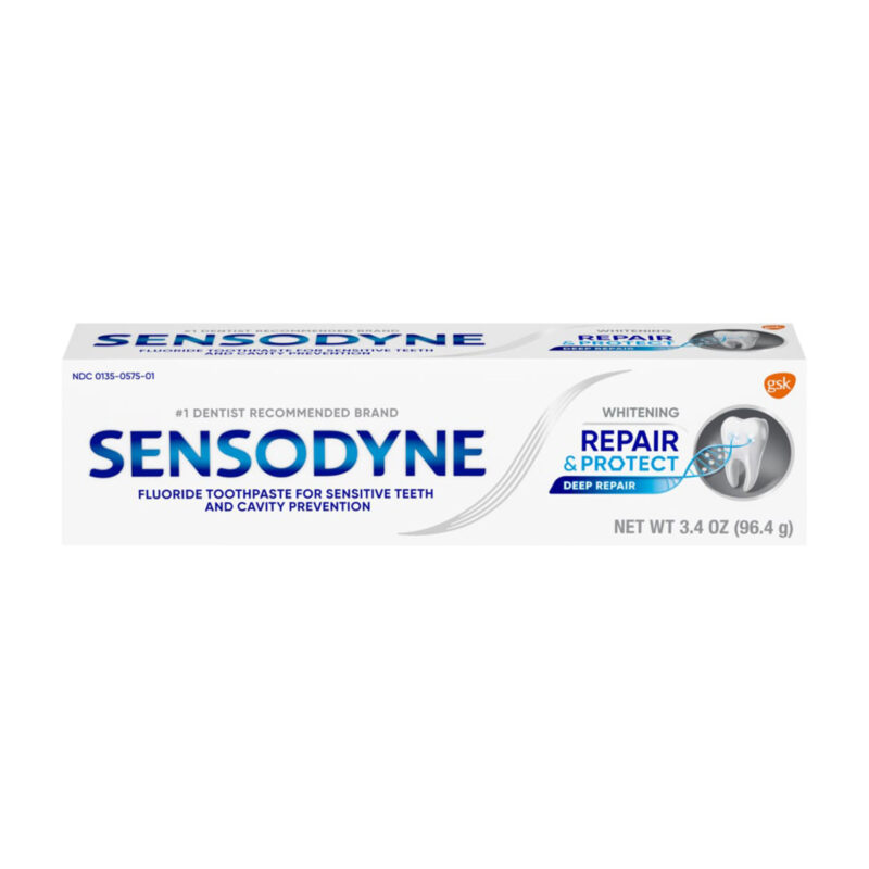 Sensodyne Repair and Protect Teeth Whitening Sensitive Toothpaste - 3.4 Ounces, 3.4 oz (96.4 g) - Image 4