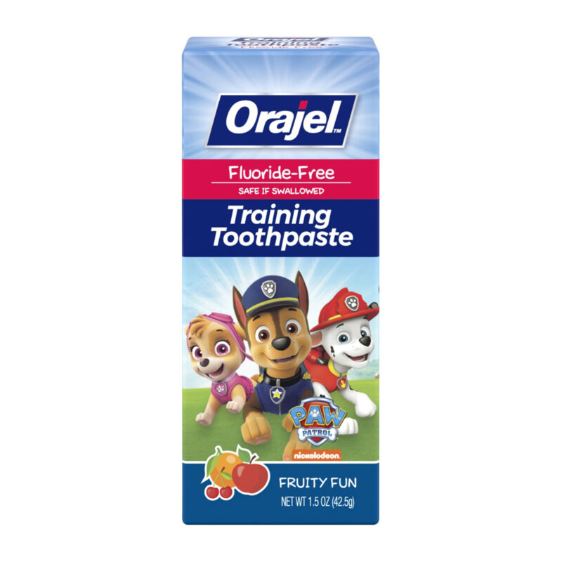 Orajel Training Toothpaste, Fruity Fun, Paw Patrol, 1.5 oz (42.5 g)