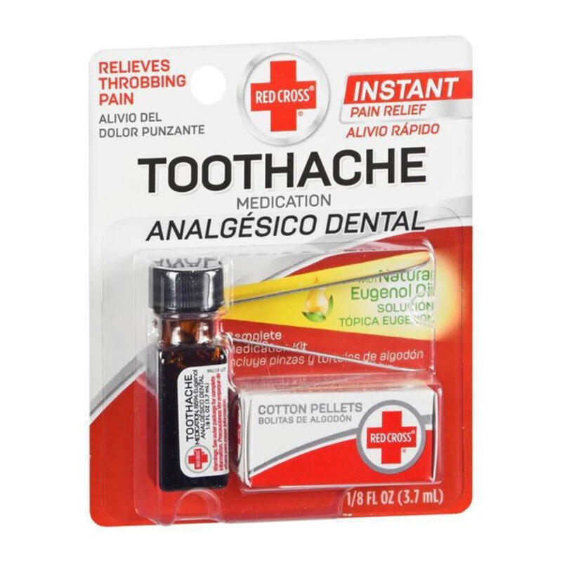 Red Cross Toothache Complete Medication Kit - Image 3