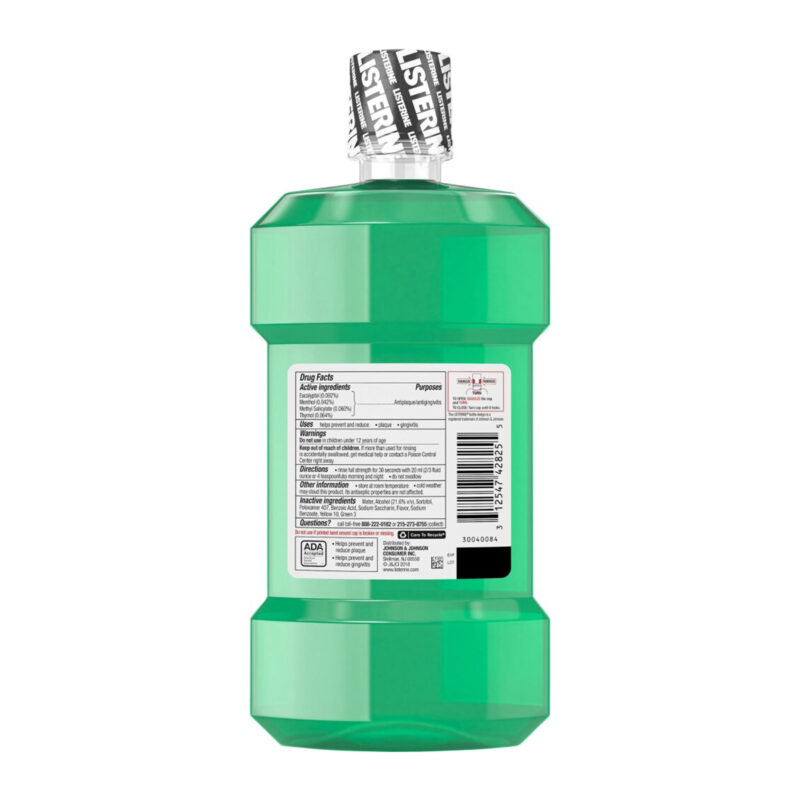 Listerine Mouthwash, Antiseptic, FreshBurst, 500 ml (1.05 pt) - Image 2