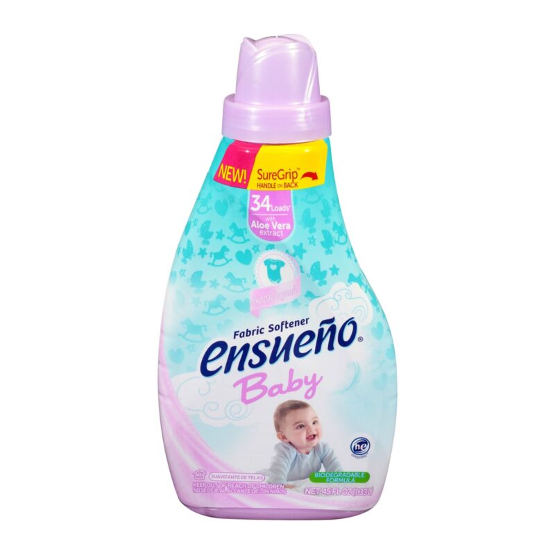 Ensueno Fabric Softener, Baby, Hypoallergenic, 45 fl oz (1.33 lt)