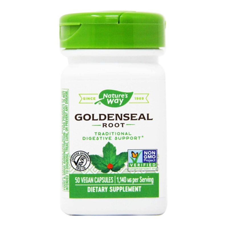 Nature's Way Capsules, Goldenseal - 50 Ct