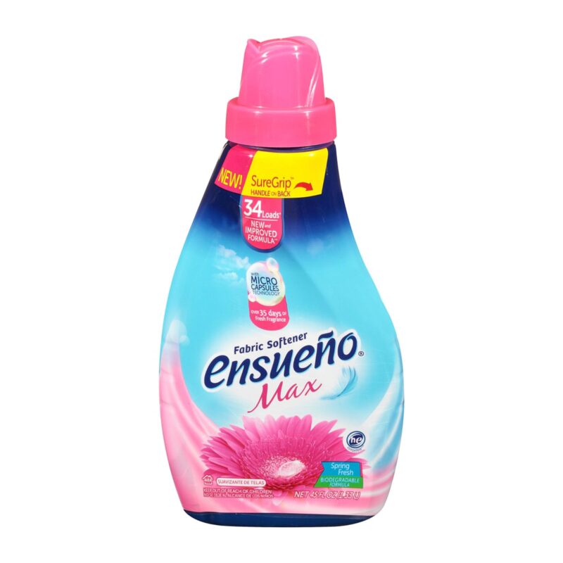 Ensueno Fabric Softener, Spring Fresh, 45 fl oz (1.4 qt) 1.33 l - Image 4