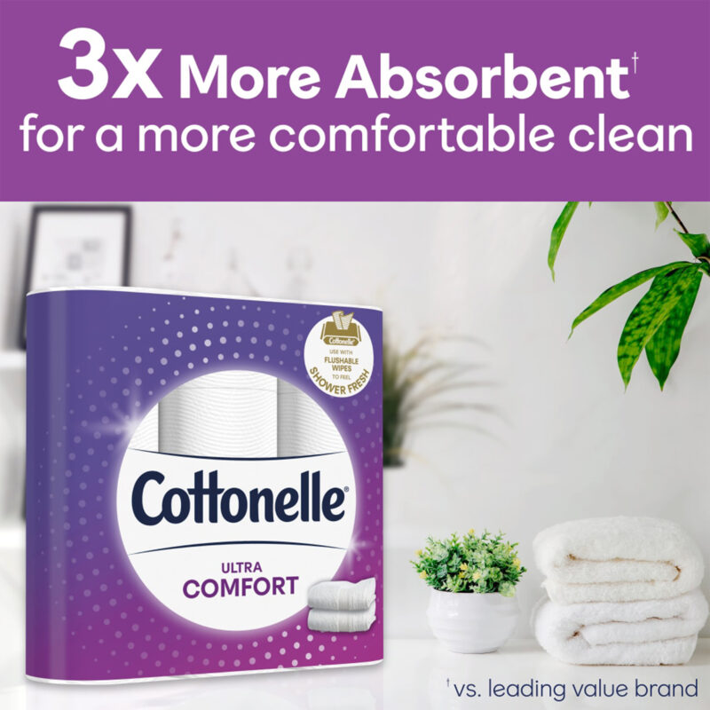 Cottonelle Ultra Comfort Toilet Paper - Image 4